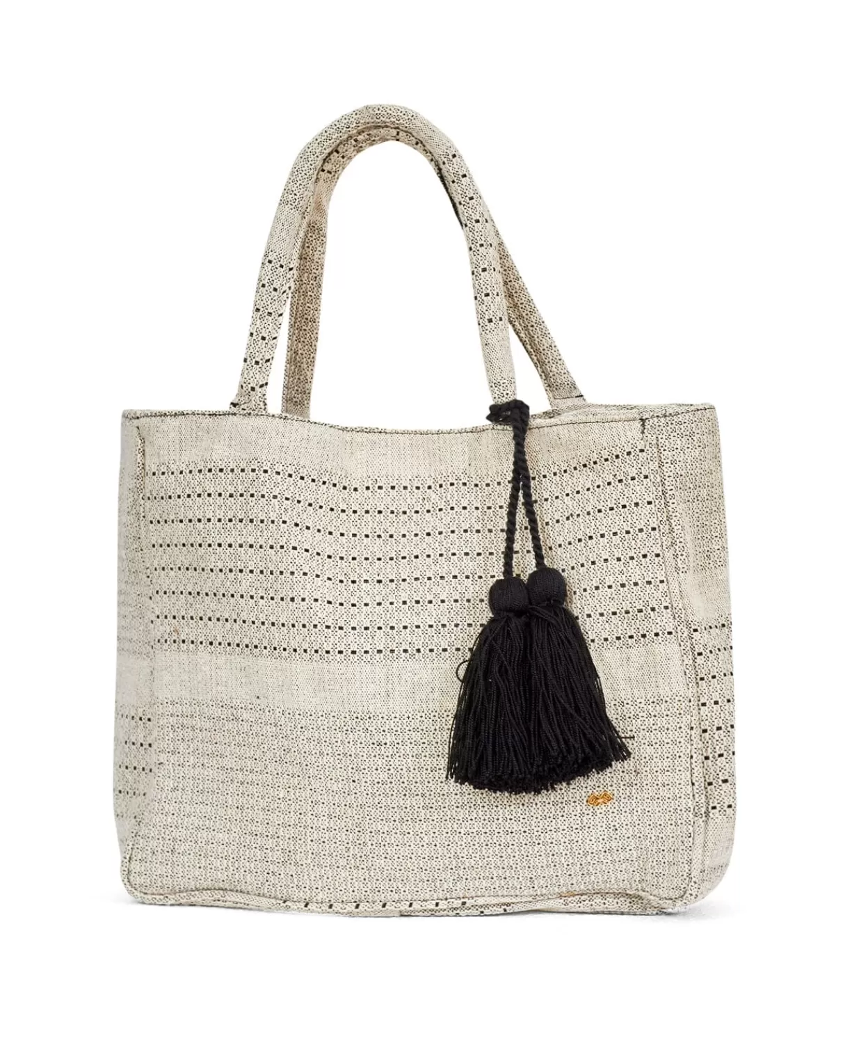 PQ Swim Bags*Black Tassel Tote