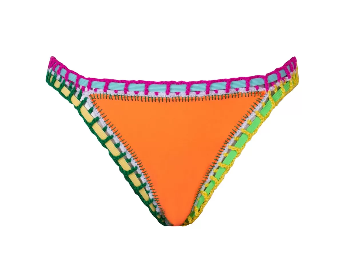 PQ Swim Bikini Bottoms*Ferrarini By Mango Tango Crochet Bottom