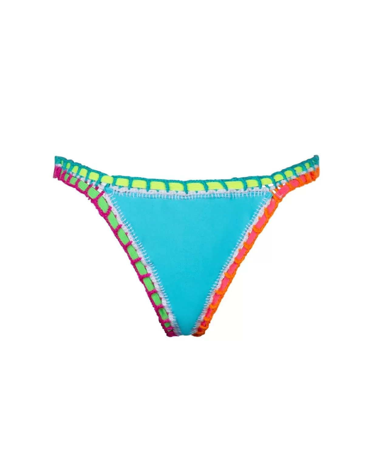 PQ Swim Bikini Bottoms*Ferrarini By Pacific Blue Crochet Bottom