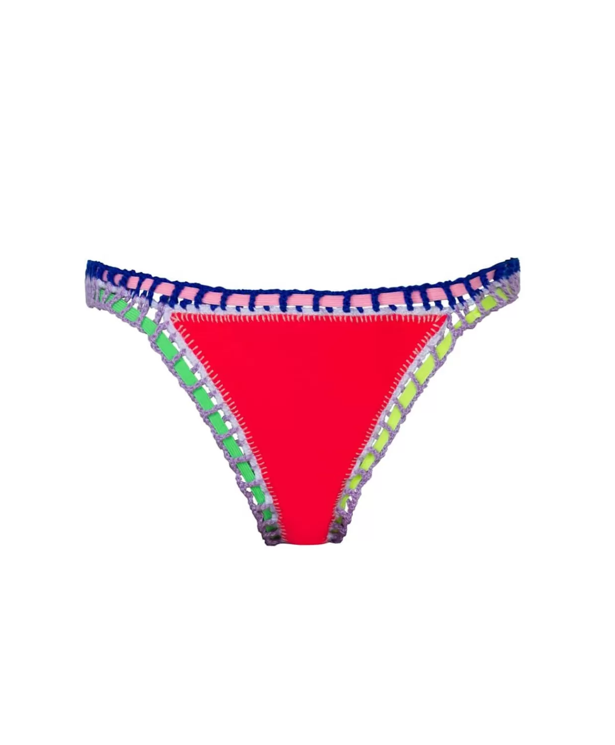 PQ Swim Bikini Bottoms*Ferrarini By Red Crochet Bottom