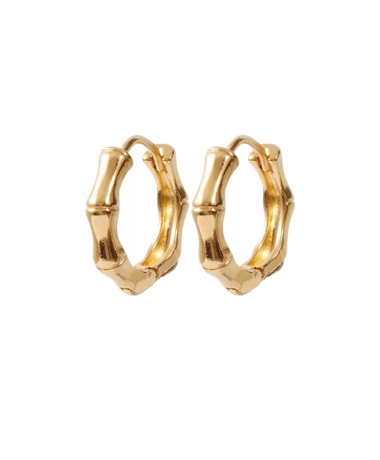 PQ Swim Jewelry*Gold Mixa Mini Hoops