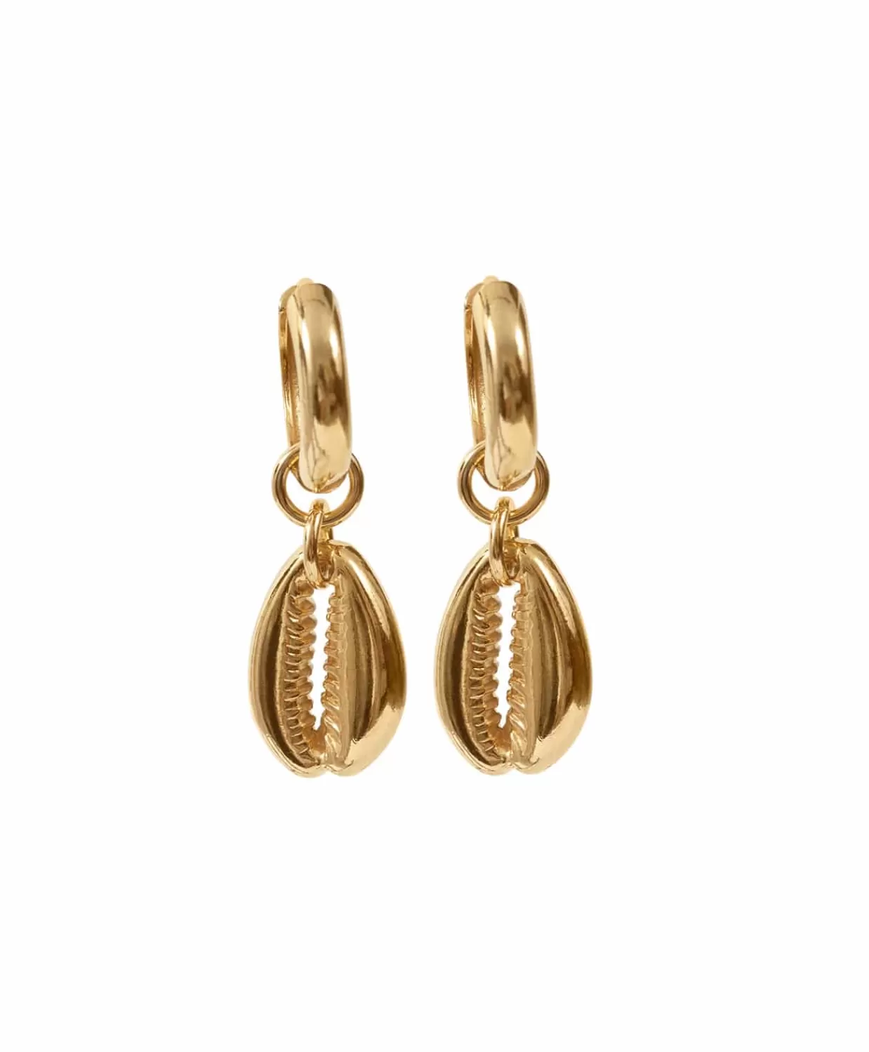 PQ Swim Jewelry*Gold Tides Mini Hoops