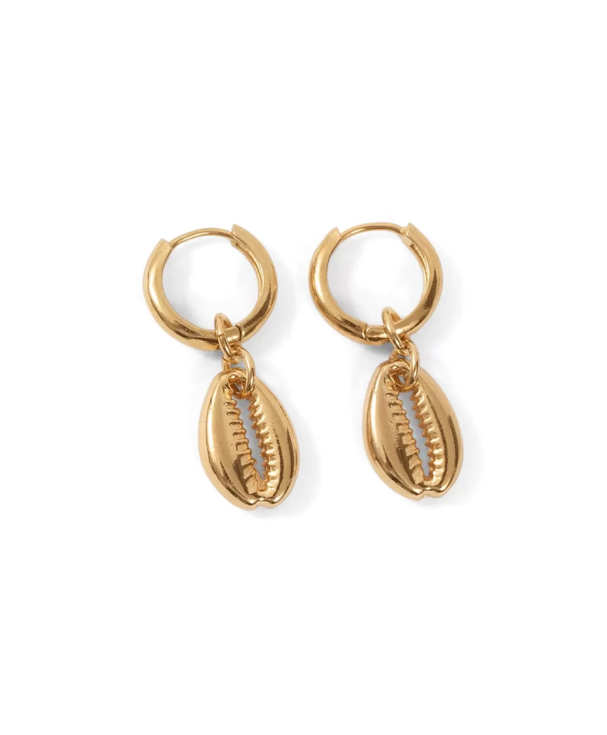 PQ Swim Jewelry*Gold Tides Mini Hoops