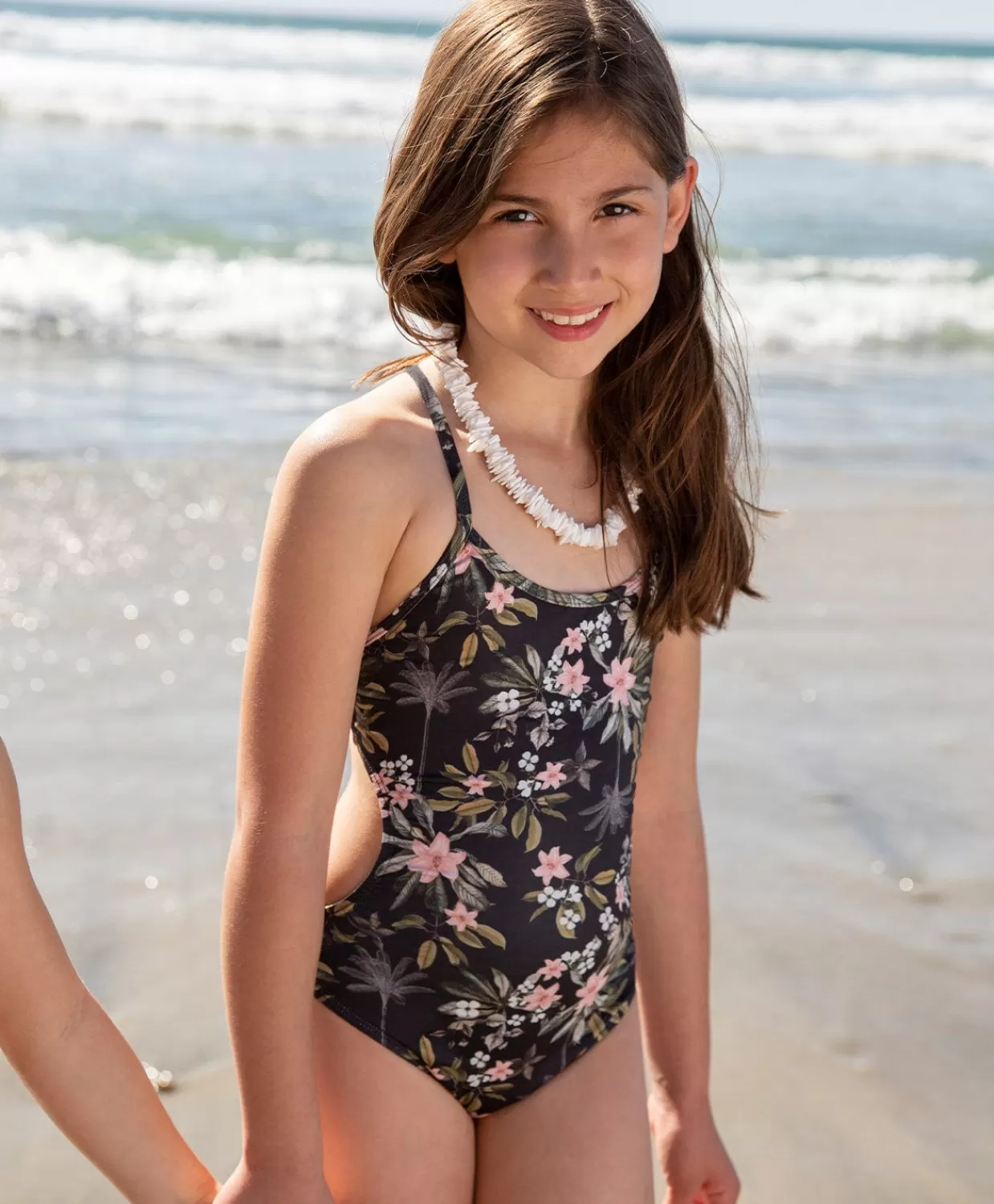 PQ Swim One Pieces*Kids Gasparilla Ayah Cut Out One Piece