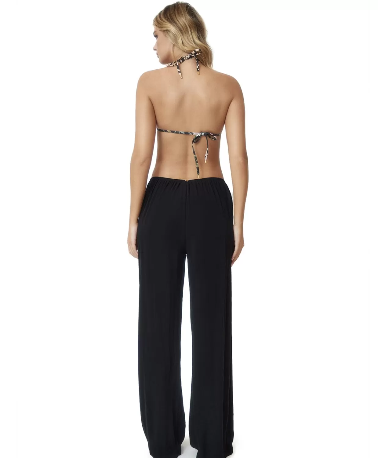 PQ Swim Cover Ups + Dresses*Midnight Waverly Tie Pant (Final Sale)