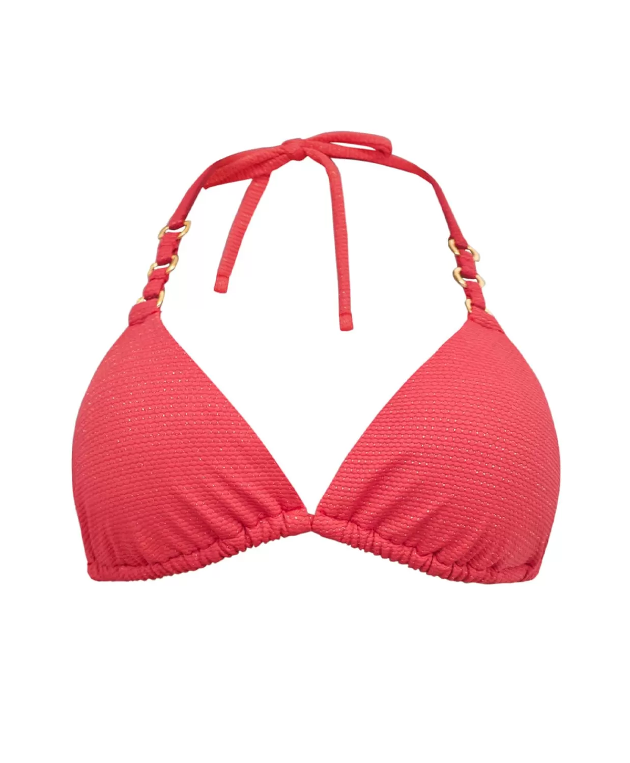 PQ Swim Bikini Tops*Red Link Tri Top (Final Sale)