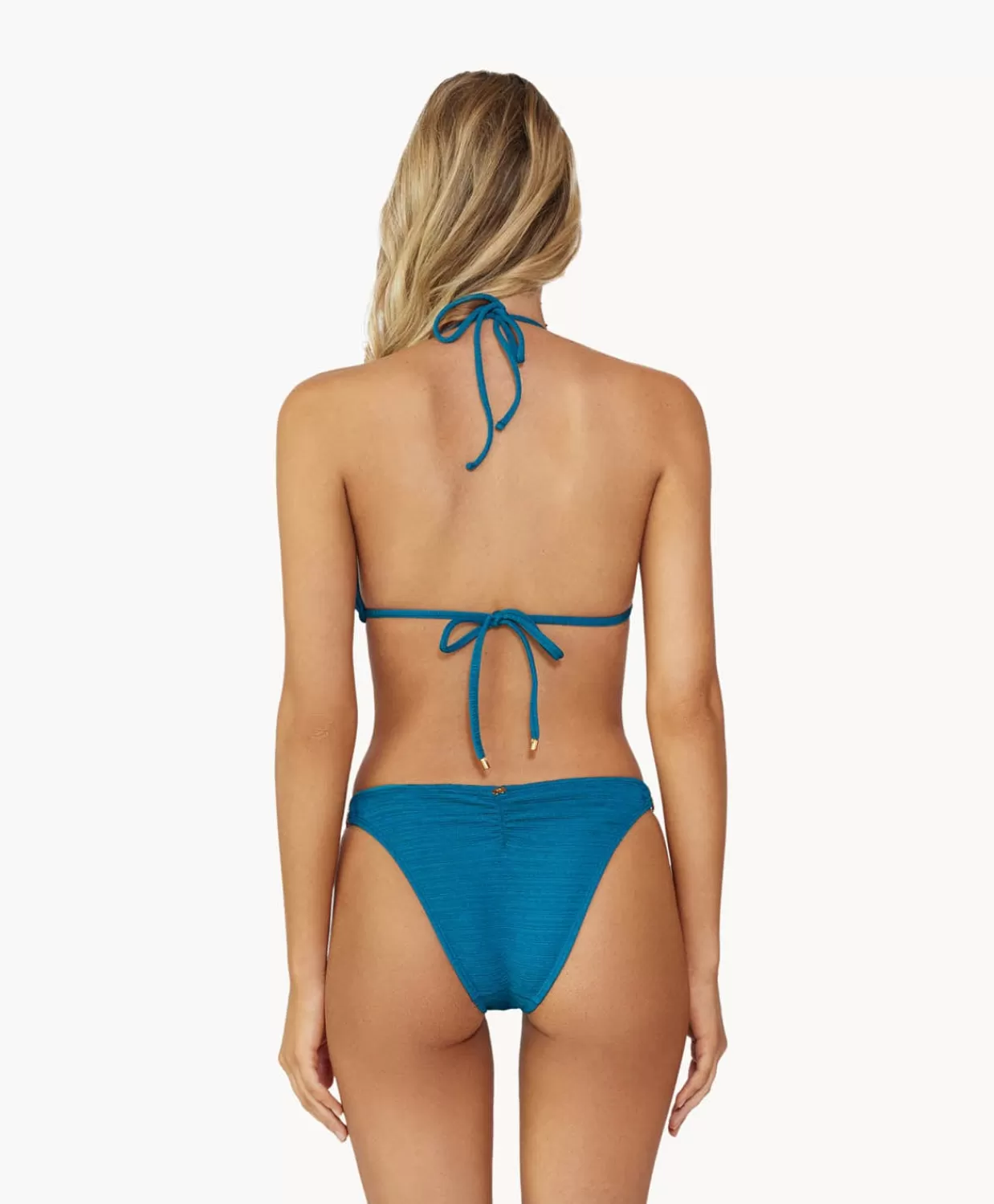 PQ Swim Bikini Bottoms*Turquoise Tides Mara Detail Bottoms